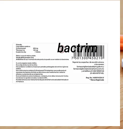 Bactrim receta medica